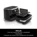 Ninja Foodi FlexDrawer Air Fryer, Dual Zone with Removable Divider, Large 10.4L Drawer, 7-in-1, Double Zone, Oil Free, Dishwasher Safe Nonstick Parts, Black AF500EU - 2