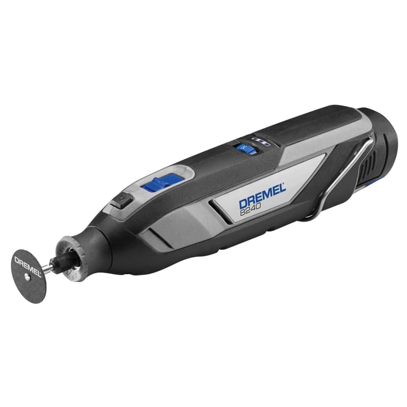 Dremel 8240 Cordless Multi-Tool 12 V 2 Ah, Multifunctional Tool Set with 2 Batteries, 5 Attachments and Attachments, 1 Dremel Box, 65 Accessories for Cutting, Engraving, Grinding, Polishing - 1