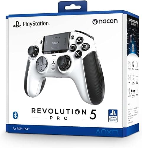 Manette filaire Nacon Revolution pro 5 blanche