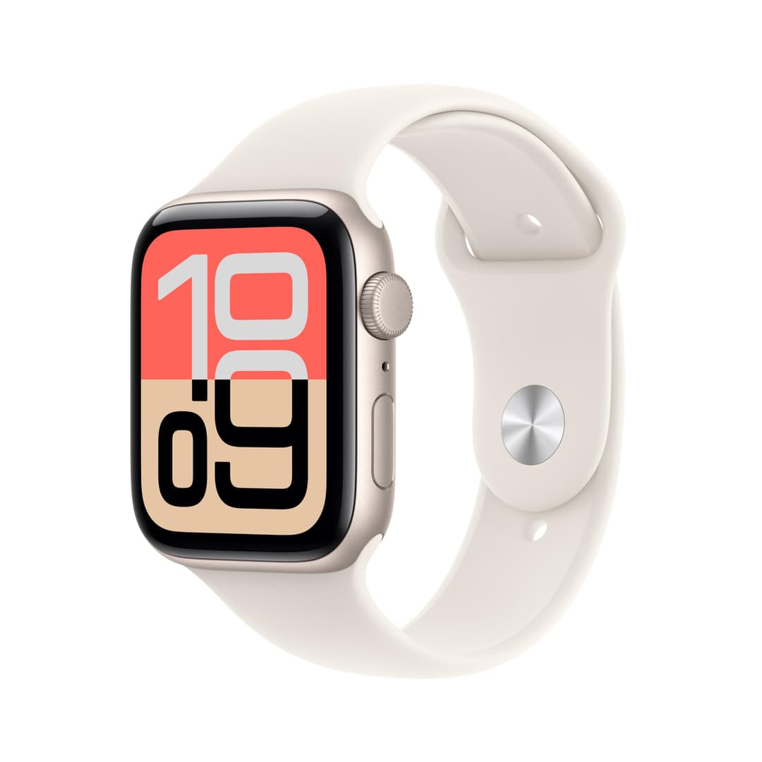 Apple Watch SE 3 [GPS 44mm] Smart Watch with Starlight Ca…