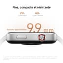 XIAOMI Redmi Watch 6 NFC, Montre Connectée Homme Femme, AMOLED 2.07'', Suivi du Sport et Fitness, 150+ Modes de Sport, jusqu'à 24 Jours d'autonomie, 5ATM, Montre GPS, Android™ & iOS, Noir - 2