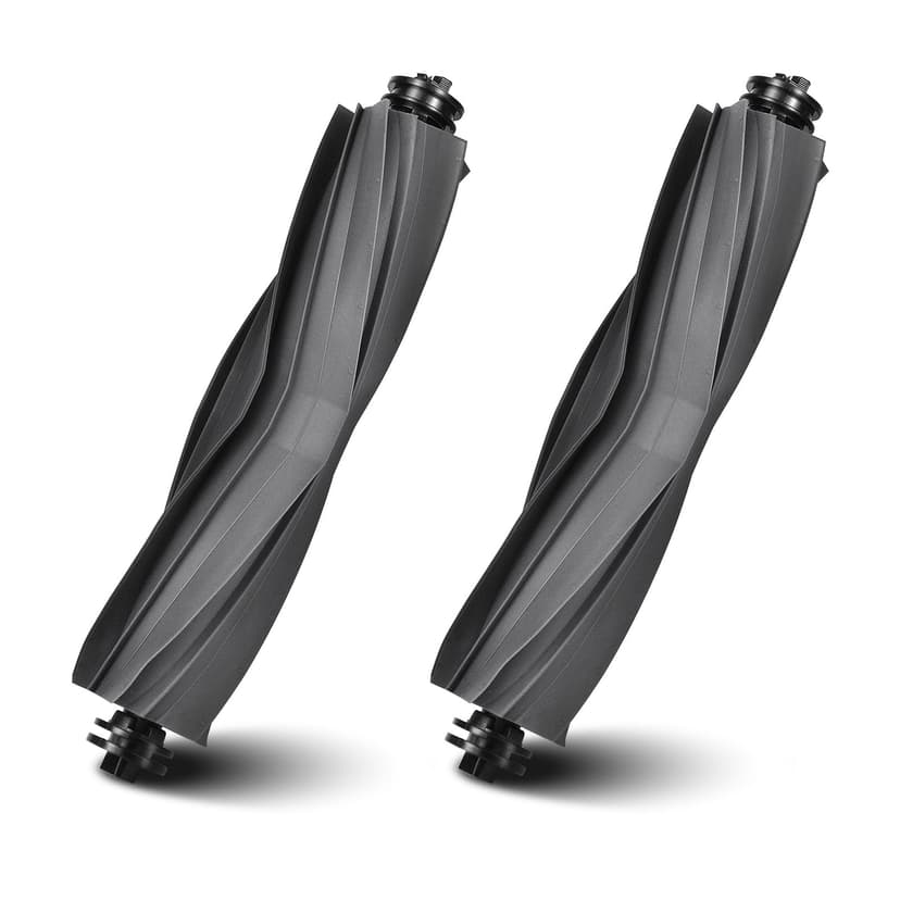 2 Pièces Brosses Principales de Rechange pour Dreame L10s/L10/L20/L10s Pro/L40/L50 Ultra/AE, X30/D20/X40 Ultra Complete, D10s/D10/D10s Pro/Plus/D9 Max Robot Aspirateur, Sans Enchevêtrements et Durable - 1
