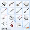 iOVEO 036HS03202 - PT500 - Temperatur probe, cable sensor, temperature sensor, solar sensor with silicone cable up to 200 °C, 3 meters - 3