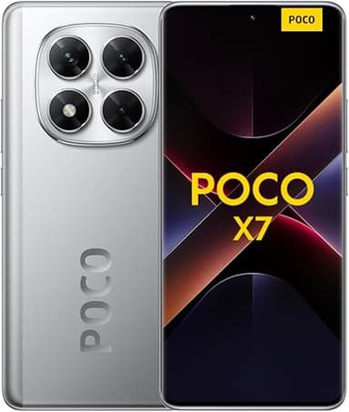 XIAOMI Smartphone POCO X7, 12+512GB, Argent, caméra Princ…