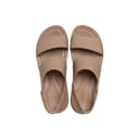 Crocs Femme Brooklyn Low Wedge Sandales, Latte/Mushroom, 38/39 EU - 4