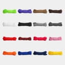 Dafannis Oval sports shoe laces, 2 pairs of half round shoe laces for sneakers, running shoes, basketball shoes and sneakers - 7