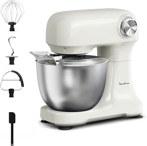 Moulinex, Bake Simple, Robot pâtissier, compact, utilisat…