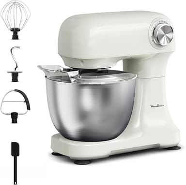 Moulinex, Bake Simple, Robot pâtissier, compact, utilisat…