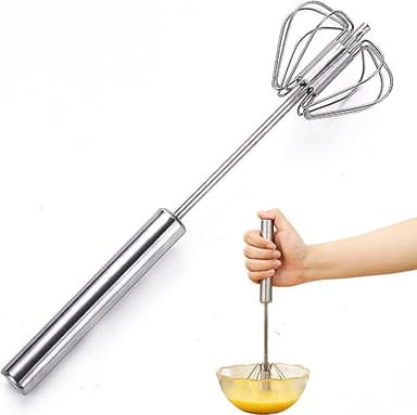 SSKHE Fouet Semi-Automatique, Manuel en Acier Inoxydable,…