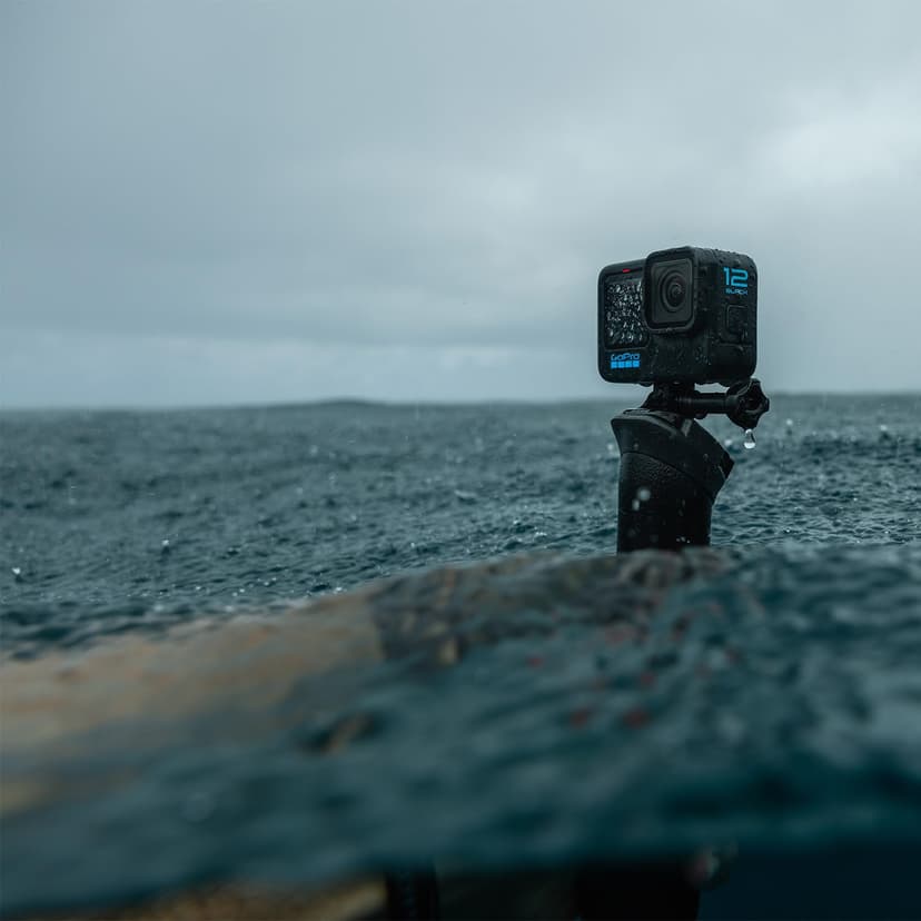 GoPro HERO12 Black - Waterproof Action Camera with 5.3K60 Ultra HD Video, 27MP Photos, HDR, 1/1.9" Image Sensor, Live Streaming, Webcam, Stabilization - 4