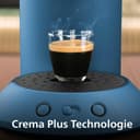 PHILIPS Senseo Original Plus CSA210/00 Coffee Pod Machine (Coffee Strength Choice, Coffee Boost Technology, Recycled Plastic), Blue Pavone - 4