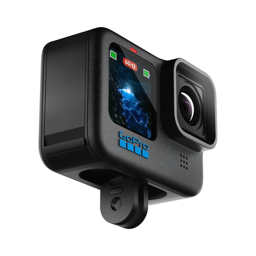 GoPro HERO12 Black - Waterproof Action Camera with 5.3K60 Ultra HD Video, 27MP Photos, HDR, 1/1.9" Image Sensor, Live Streaming, Webcam, Stabilization - 2