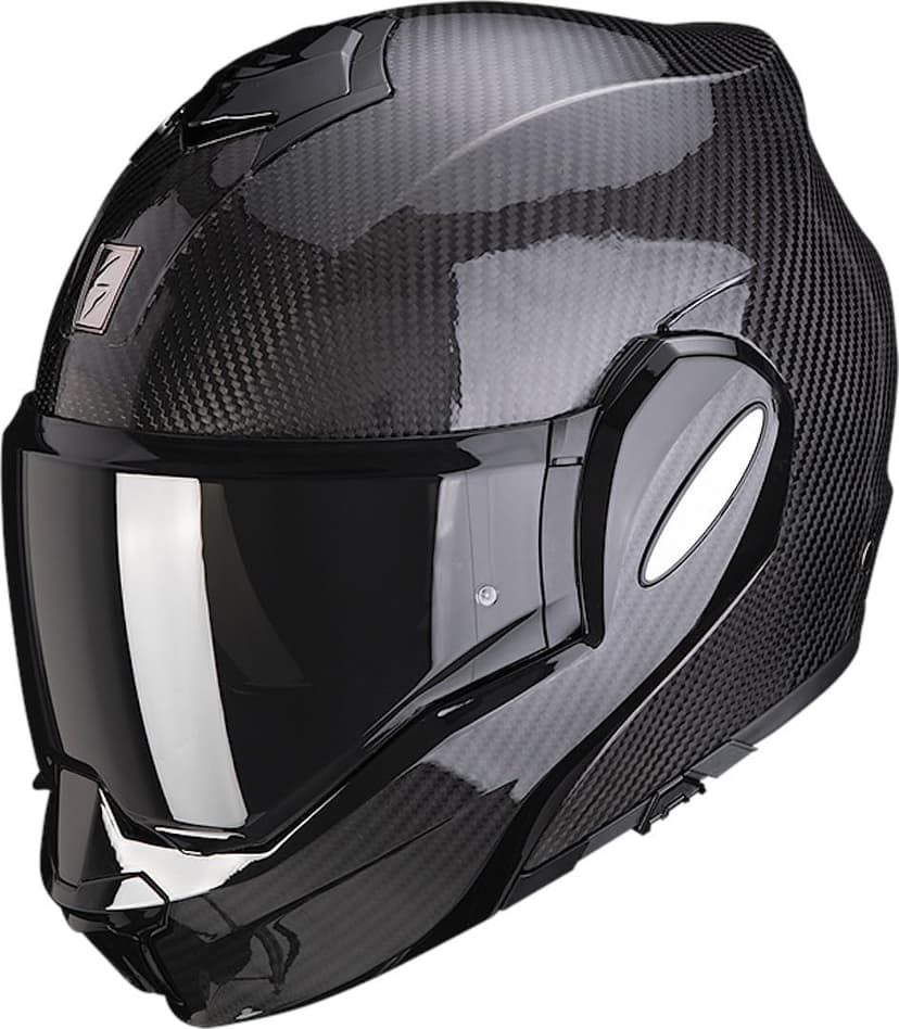 Scorpion Exo-Tech Evo Solid Carbon Helmet, black, S (55/56) - 1