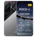 POCO F7 Smartphone, 12GB+256GB, White, Flagship Snapdragon® 8s Gen 4, 6500mAh Battery, 50MP Sony Camera with OIS, 6.83" 1.5K 120Hz AMOLED Display (No Power Adapter Included) - 1