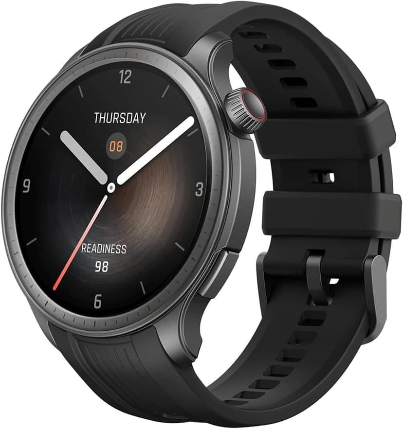 Amazfit Balance 46mm Smart Watch, NFC Contactless Payment, AI Fitness Coach, 14-Day Battery Life, Sleep & Health Monitoring, GPS, 150+ Sports Modes, Bluetooth Calls, AMOLED Screen for Android & iPhone - 1