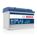 Bosch S4E08 - car battery - 70A/h - 760A - EFB technology - adapted for vehicles with Start/Stop system - 1