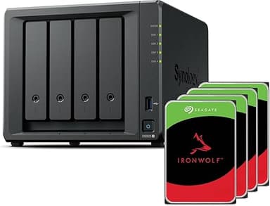 Synology DS925+ Seagate Ironwolf 4X 4TB Desktop NAS 4 Bay…