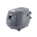 Yum Asia Panda Mini cuiseur à riz avec bol en céramique Ninja et logique floue avancée (3,5 tasses, 0,63 litre) 4 fonctions de cuisson du riz, 4 fonctions multicuiseur, 220-240V (Cobalt Grey) - 1