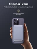 UGREEN Wireless Magnetic External Battery 10000mAh USB C USB A Fast Charge PD QC 3.0 20W Power Bank Induction Qi 15W Max Compatible with iPhone 15 Plus Pro Max iPhone 14 13 12 Pro Max MagSafe - 8