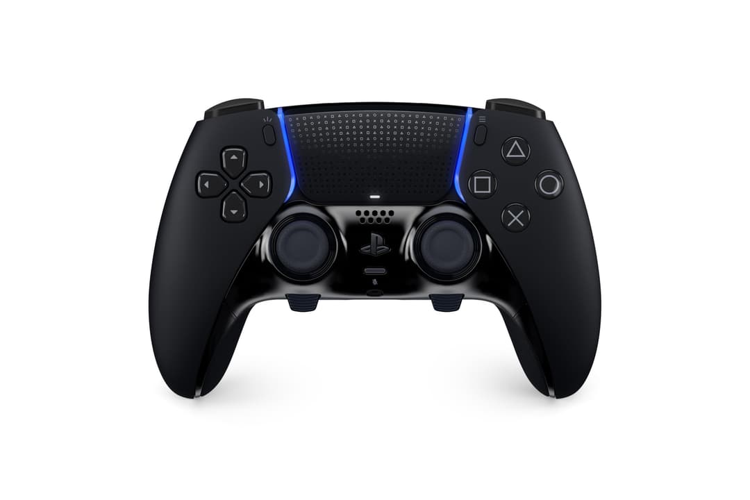 Playstation Sony, Manette 5 DualSense Edge, Sans Fil, Touches Arrière & Joysticks Interchangeables, Gâchettes Réglables, Profils Personnalisables, Compatible PS5/PC, Couleur : Noire