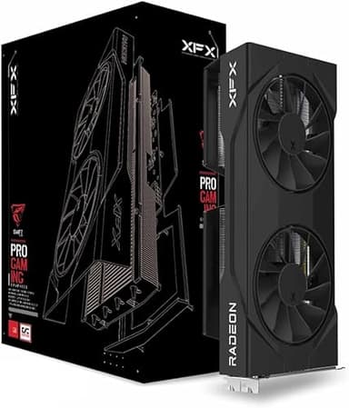 XFX Swift AMD Radeon RX 9060 XT OC Gaming Edition with 16…