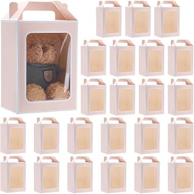 BENECREAT 24 sac Cadeau en Papier Kraft Sacs Fourre Tout …