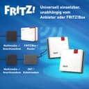 Fritz! Mesh Set 1600 Lot de 2 (2 x Fritz!Repeater, idéal pour routeur Internet ou Modem à Fibre Optique (Ont), Couverture Wi-FI pour 3 à 5 pièces, Wi-FI 6 jusqu'à 3 000 Mbit/s, Version Allemande) - 5