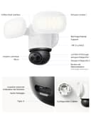 Reolink Camera Surveillance WiFi Exterieure, 4K Double Objectif, PTZ 360°, Zoom x6, Projecteur 3000 Lumens, Wi-FI 6, Détection Intelligente, Recherche Vidéo IA Locale, TrackFlex Floodlight WiFi - 9