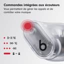 Beats Studio Buds + | Écouteurs Totalement sans Fil avec réduction du Bruit, Compatibilité améliorée avec Apple et Android, Micro intégré, Écouteurs Bluetooth Audio Spatial – Transparent - 8