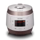 CUCKOO CMC-QSB501S Pressure Cooker, 304(18/10) Stainless Steel with Xwall Coated Inner Pot, Gold/White - 1