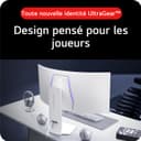 LG Ultragear™ 34GS95QE-W.AEU Ecran PC Gaming 34" - Dalle OLED résolution QHD (3440x1440), 0.03 ms GtG 240Hz, DisplayHDR™ TrueBlack 400, DCI-P3 98.5% (CIE1976), AMD FreeSync Premium Pro, NVIDIA G-Sync - 8