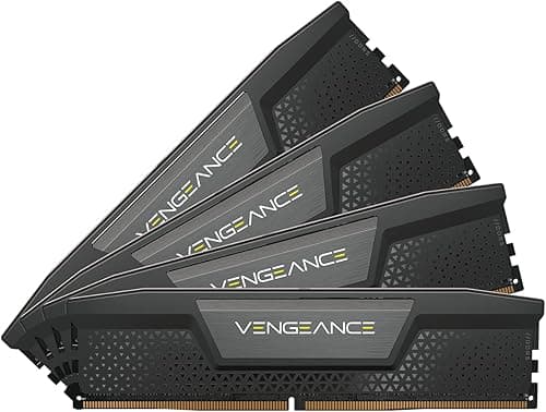 CORSAIR VENGEANCE DDR5 RAM 96GB (4x24GB) 5600MHz CL40 Intel XMP iCUE Compatible Computer Memory - Black (CMK96GX5M4B5600C40)