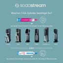 sodastream Duo – Machine à eau pétillante, 1 bouteille 1L sans BPA et 1 bouteille en verre 1L incluses, noire - 8