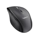 Logitech M705 Marathon Wireless Mouse, 2.4 GHz with USB Unifying Mini-Receiver, 1000 DPI Laser Grade Tracking, 7-Buttons, Extra Thumb Buttons, 3-Year Battery Life, PC / Mac / Laptop - Black - 1