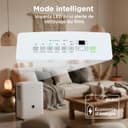 MIDEA Déshumidificateur d air Anti Moisissure intérieur 50 L/Jour | Réservoir amovible 6L, APP/Wifi, Mode Confort, Minuterie 24H | Déshumidificateur industriel de grande capacité jusqu’à 120m²/300 m³ - 8