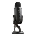 Logitech for Creators Blue Yeti Microphone USB pour Enregistrer, Streaming, Gaming, Podcast sur PC & Mac, Micro condensateur pour ordinateur portable et PC avec Effets Blue VO!CE, Plug and Play - Noir - 1