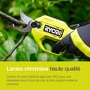 RYOBI - Sécateur Sans Fil 18V ONE+ RY18SCA-0 – Coupe Jusqu’à 25 mm, Lame Acier, Sécurité Active – Taille Facile Branches et Rosiers – Batterie Non Incluse - 5