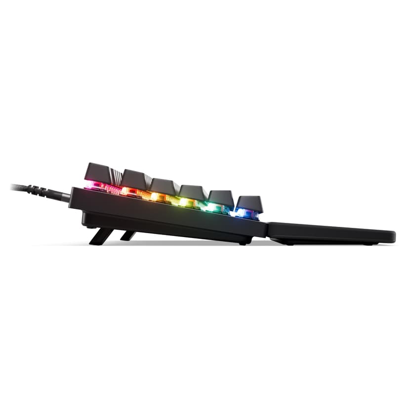 SteelSeries Apex Pro TKL Gen 3 - Gaming Keyboard - Hall Effect Switches; OmniPoint 3.0 - Adjustable Actuation - Game-Ready Presets - Rapid Trigger, Protection Mode, Rapid Tap/SOCD - French AZERTY - 8