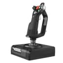 Logitech G Saitek X52 Pro Flight Système 3M avec Commande de Gaz à Pièces Métalliques et Joystick de Simulation, Ecran LCD, Double Suspension, Boutons Lumineux, 2 Connexions USB - Noir - 3