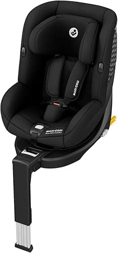 Maxi-COSI Mica 360 S Comfort, Breathable Fabrics, 360 Car Seat, 0-4 Years (40-105cm), FlexiSpin Rotation, 5 Recline Positions, G-Cell Protection, Easy-in Harness Hooks, Authentic Black