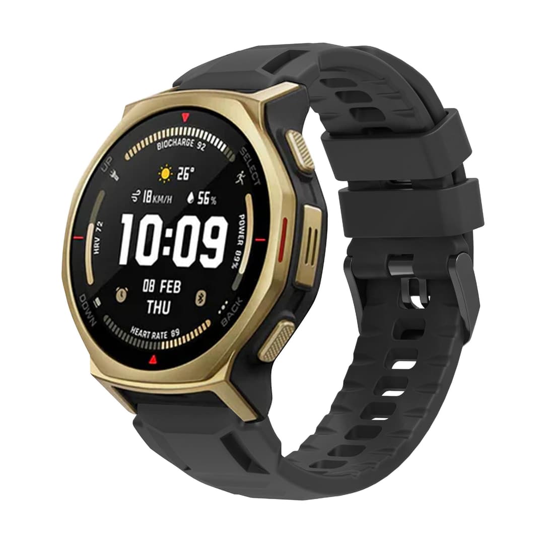 GIOPUEY Strap Compatible with Amazfit T-Rex 3 Pro 44mm, S…