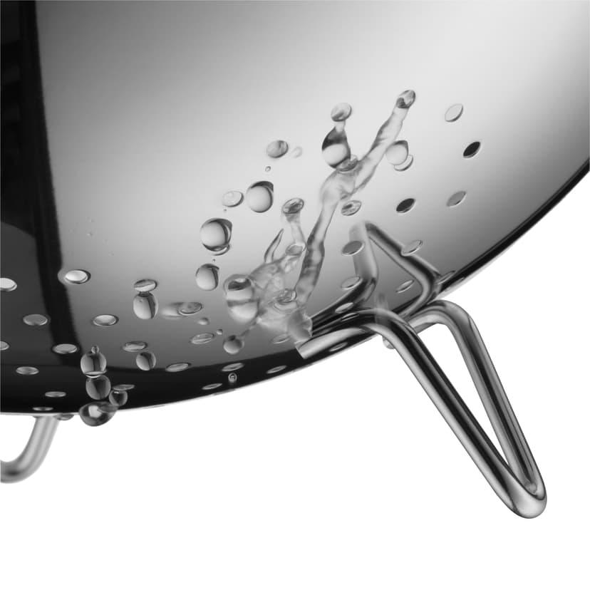 WMF Gourmet Passoire en Acier Inoxydable Cromargan 24 cm avec Pieds, passoire à pâtes, passoire de Cuisine, Passe au Lave-Vaisselle - 2