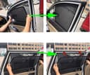 GCcv Car Window Shade For Kids Side Window Sun Shade For Kadjar 2015-2022 Magnetic Curtain Sun UV Protection Covers For Baby Sleeping Auto Accessories,Rear+Triangular+Back-windscreen-5PCS - 6