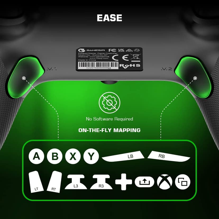 GameSir G7 Wired Controller for Xbox Series X|S, Xbox One and Windows 10/11 - PC Gaming Gamepad with 3.5mm Audio Jack (2 Swappable Faceplates) - 5