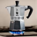 Bialetti Moka Express Caffettiera in Alluminio, 6 Cups, Acciaio Inossidabile, Argento,270 milliliters, Silver - 3