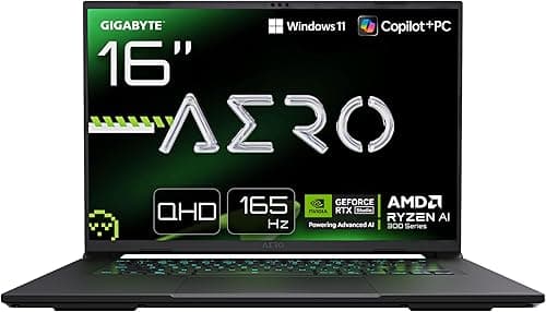 GIGABYTE Aero X16 Ordinateur Portable Gaming –Copilot+ PC…