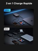 UGREEN Nexode 67W Batterie Externe 20000mAh Power Bank Charge Rapide PD 65W Câble USB C Intégré Chargeur Portable PC LED Compatible avec Xiaomi Note 15 14 13 Poco M8 M7 iPhone 17 16 15 Galaxy S25 S24 - 5