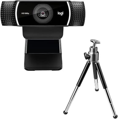 Logitech C922 Pro Stream Webcam, HD 1080p/30fps Or HD 720…