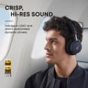 soundcore by Anker, Space One, Adaptive Active Noise Cancelling Headphones, 2X Stronger Human Voice Reduction, 40H ANC Playtime, App Control, LDAC Hi-Res Wireless Audio, Comfortable Fit, Bluetooth 5.3 - 4
