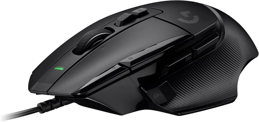Logitech G G502 X Souris Gaming Filaire - LIGHTFORCE Boutons primaires Hybrides Optique-mécanique, capteur Gaming Hero 25K, Compatible avec PC - macOS/Windows - Noir - 1